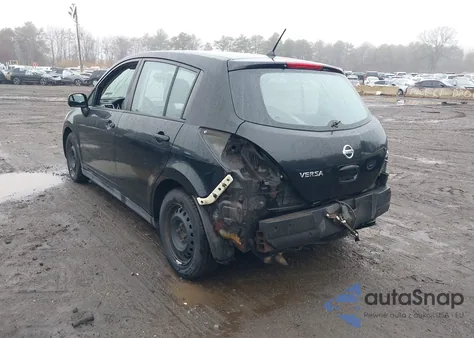 2007 Nissan Versa 1.8S z USA, uszkodzony, nr VIN 3N1BC13E97L362227